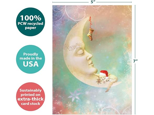 Tree-Free Greetings Christmas Dreams Car - Gallery 3