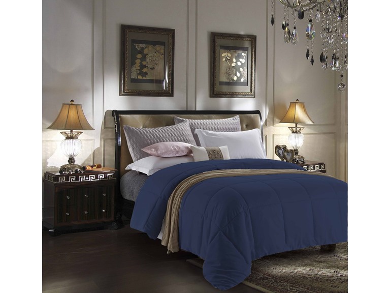 Luxury Home LH-DAC-NAV-FQ Full/Queen Super-Soft Down Alt