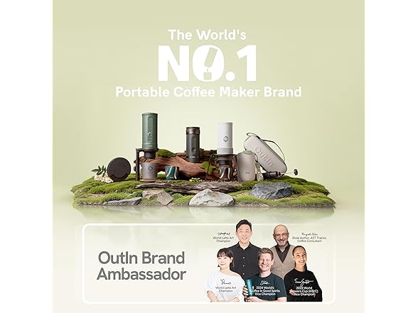 OutIn Nano Portable Electric Espresso Machine