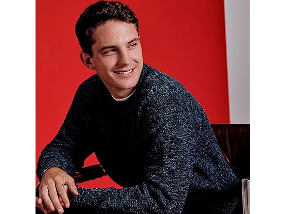 AE Mens RelaxedFit MultiColor Sweater