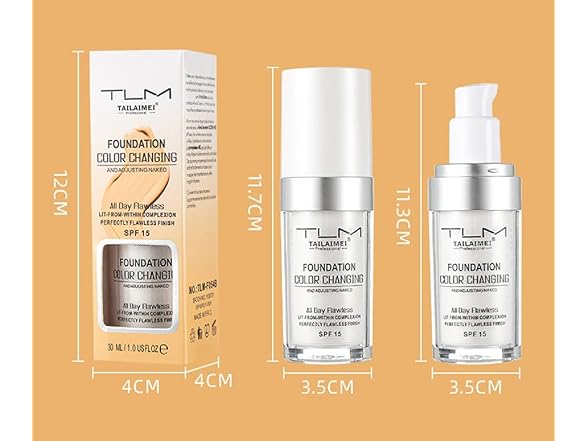 TLM Foundation Color Changing