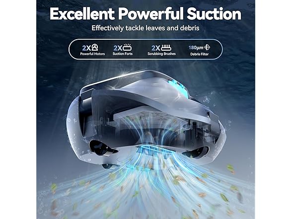 Pondee X1 Robotic Pool Vacuum