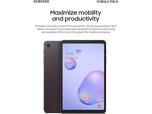 Samsung Galaxy Tab A 8.4" Tablet with Case