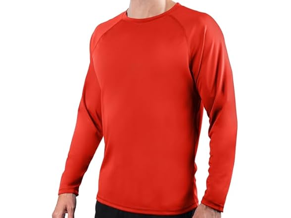 Kanu Men's Red L/S Rashguard (M)