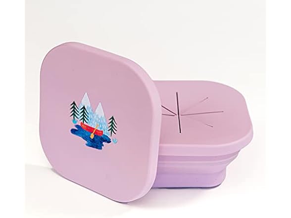 Austin Baby Co Silicone Collapsible Snack Bowl