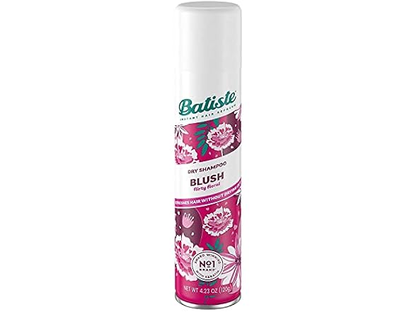 Batiste Dry Shampoo, Blush Fragrance, 6.73 Ounce