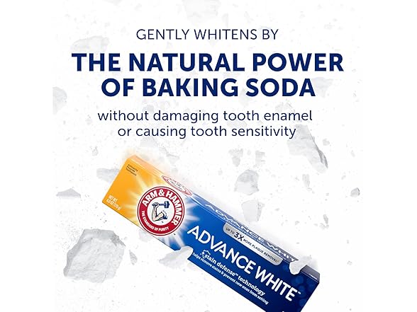 Arm and Hammer Advance White Toothpaste 6oz 2pk