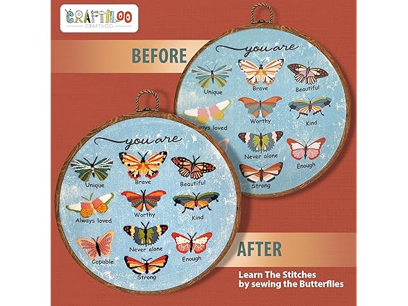 CRAFTILOO Embroidery Kit
