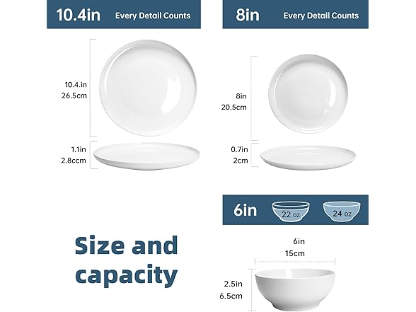 Quanshangju 12-Piece Dinnerware Set for 4