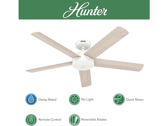 Hunter Fan 52" Ceiling Fan w/ Remote