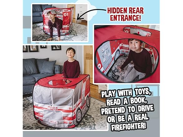 Pop Up Fire Truck