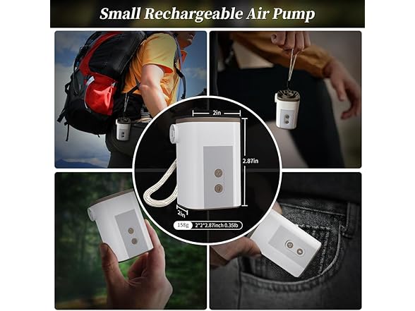 Vlinlvo Mini Portable Air Pump