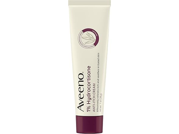 Aveeno Maximum Strength 1% Hydrocortisone Anti-Itch Cream
