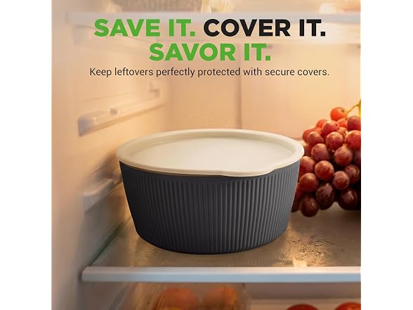 NutriChef 18-Piece Ceramic Cookware Set