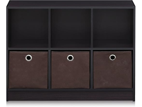 Furinno Basic 3x2 Cube Storage Bookcase