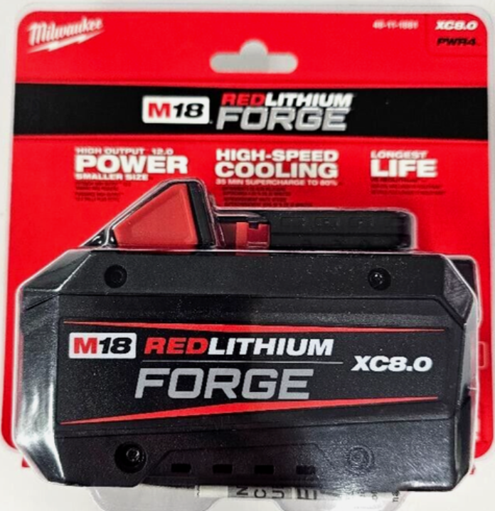 Milwaukee 48-11-1881 M18 18V Forge XC 8Ah Battery - Gallery 2