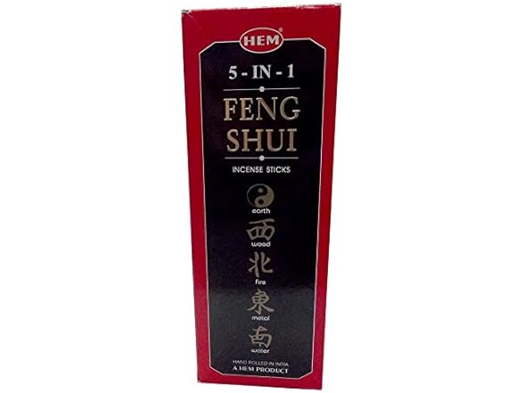 HEM Feng Shui 5-In-1 - 20 Stick Hex Tube