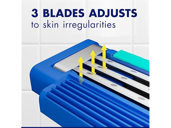 Sensor3 Simple Mens Disposable Razors 12 Ct