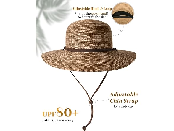 FURTALK Wide Brim Sun Hat UPF