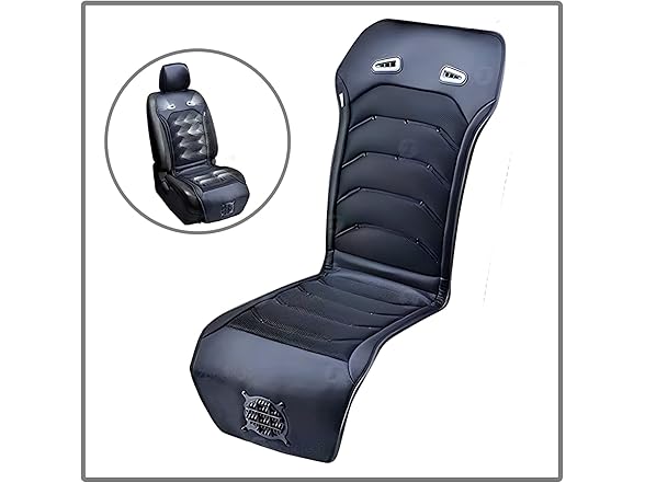 Zone Tech SE0074 Cooling Car Seat Cushion Black