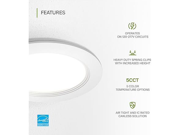 ASD LED Recessed Lighting 6 Inch