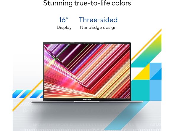 ASUS Vivobook 16” WUXGA 60Hz i5 W11 Laptop