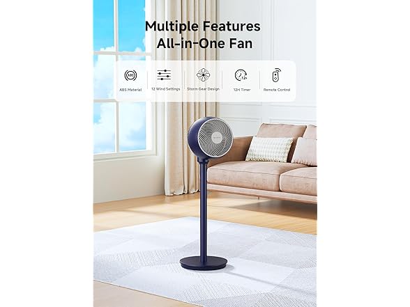 AIRMATE Standing Fan for Bedroom