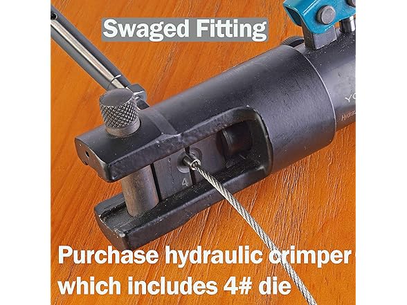Deck Man Angle Single Lag Screw Cable