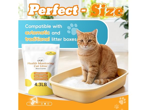 LMJP Health Monitoring Cat Litter