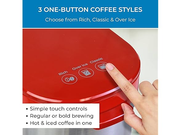 Kenmore Single Serve Coffee Maker Red