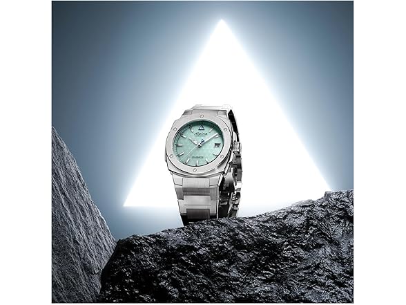 Alpina Unisex Solar Powered Solarmeter, Teal Dial