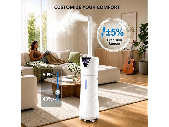 MONISEN 17L Ultra Quiet Smart Humidifier