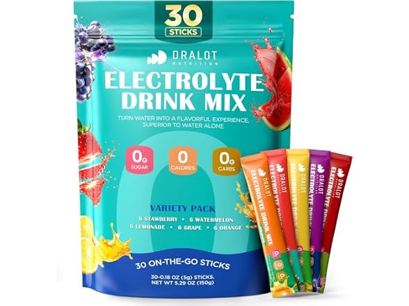 Dralot Juicy Splash 30 Packs Sugar Free