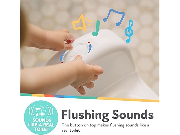 Nuby My Real Potty Training Musical Toilet