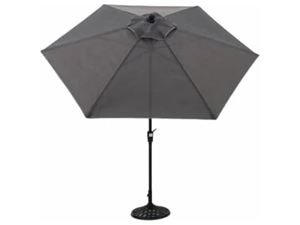Four Seasons Courtyard 9 Foot Norwalk Market Patio Umbrella