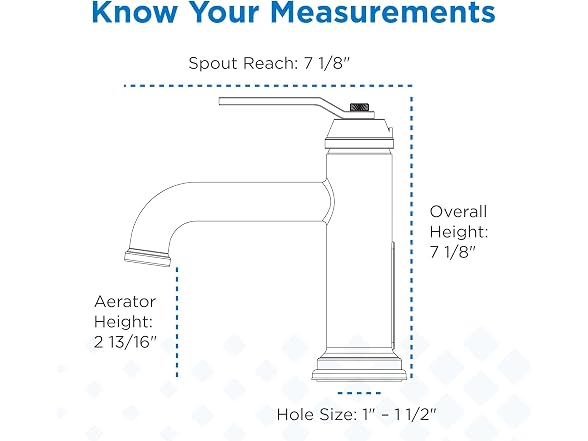 Gerber Kinzie Single Handle Single Hole Faucet- Chrome