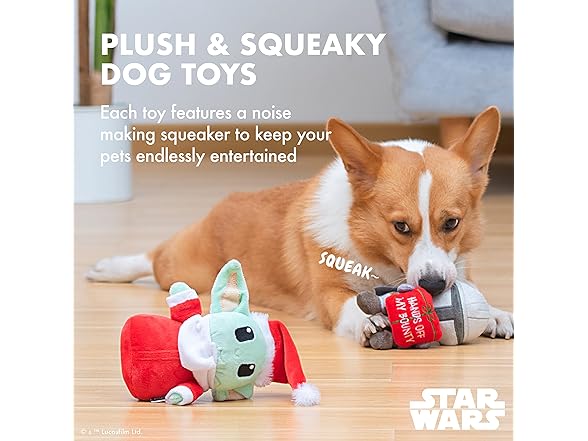 STAR WARS for Pets 6" Holiday 2Pc Set