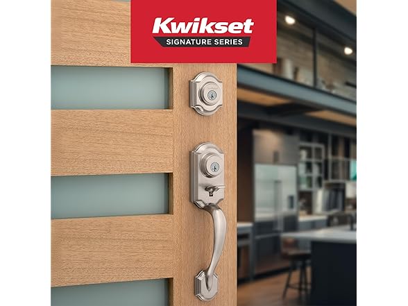 Kwikset Montara Handle and Deadbolt Set