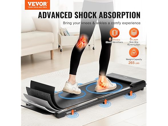 Walking Pad, Under Desk Treadmill for Home