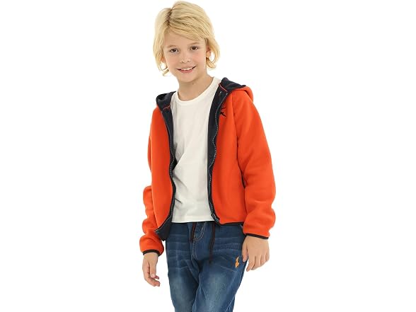 LittleSpring Boys (6) Little Full Zip Girl Jacket