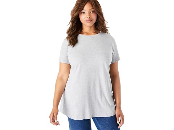 Woman Within Women (XL) Perfect Short-sleeve Tee