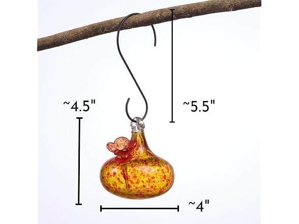 Red Carpet Hummingbird Feeder Teardrop