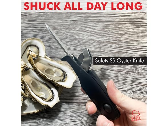 Chef Craft Safety Oyster Knife