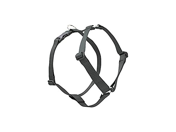 LupinePet Basics 1/2" Black 9-14" Adjustable Harnass