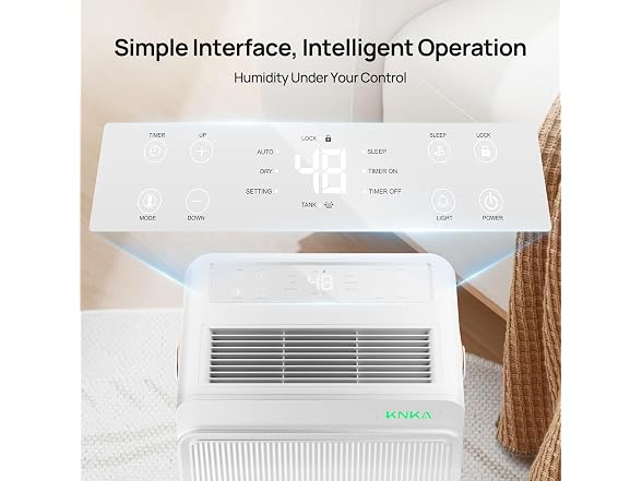 KNKA Energy Star 5000 Sq.Ft Dehumidifier