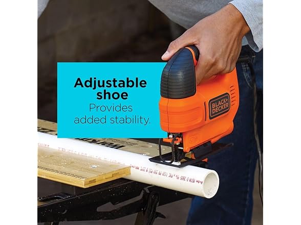 Black+Decker BDEJS300C Jig Saw, 4.5 -Amp Corded