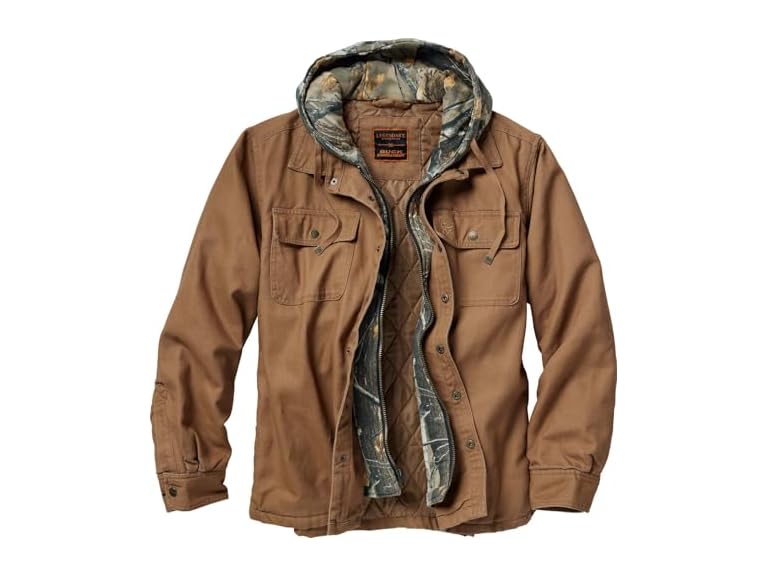 Legendary Whitetails Mens Canvas Hooded Jacket