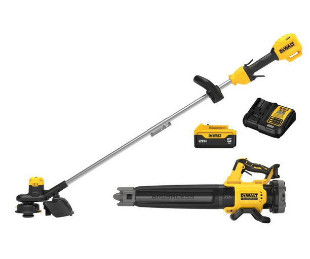 DEWALT DCKO215P1 20V String Trimmer and Blower Kit - Gallery 2