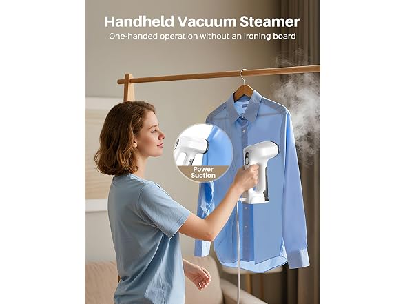 Sweepulire Vacuum Steamer for Clothes