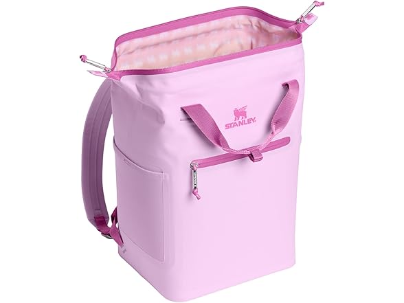 Stanley All Day Madeleine Mini Backpack Cooler, Soft Orchid